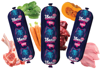 Ibero NATURAL – salámy s mäsom, ktoré si pes zamiluje